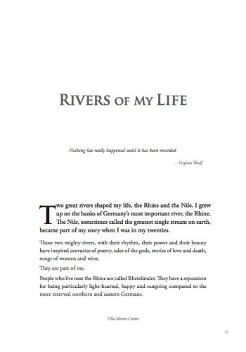Rivers of my Life introduction